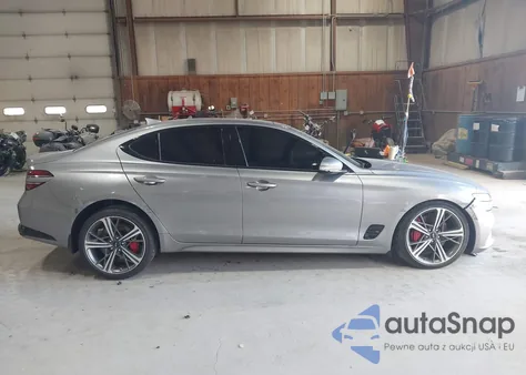 2024 Genesis G70 3.3T Awd Sport Advanced из США, поврежденный, VIN KMTG54SE9RU140488